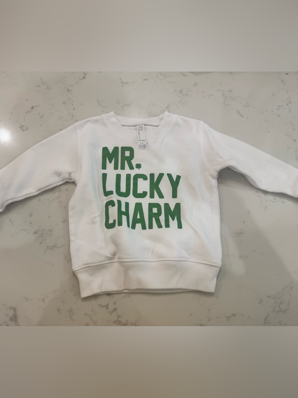 Rabbit Skins ST PATTYS DAY sweatshirt size 3